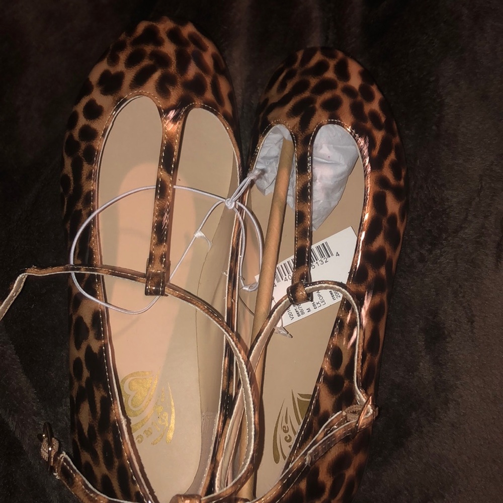 Cheetah Print Flats